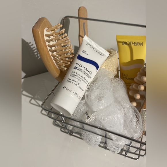 BNIB Biotherm Spa Therapy Metal Carry Basket Set - Picture 4 of 8